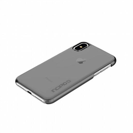 Incipio Feather Pure iPhone X hoesje Smoke