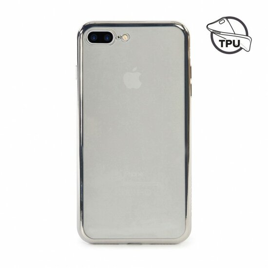 Tucano Elektro Flex iPhone 7 Plus hoes Silver