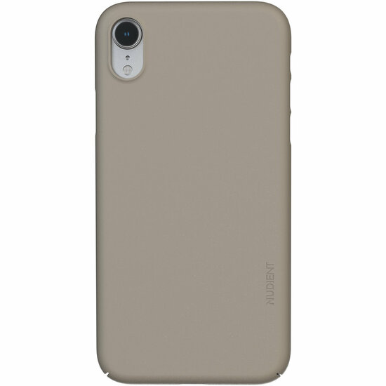 Nudient Thin Case iPhone XR hoesje Beige