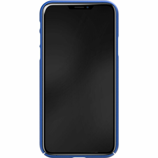 Nudient Thin Case iPhone XS hoesje Blueprint Blauw