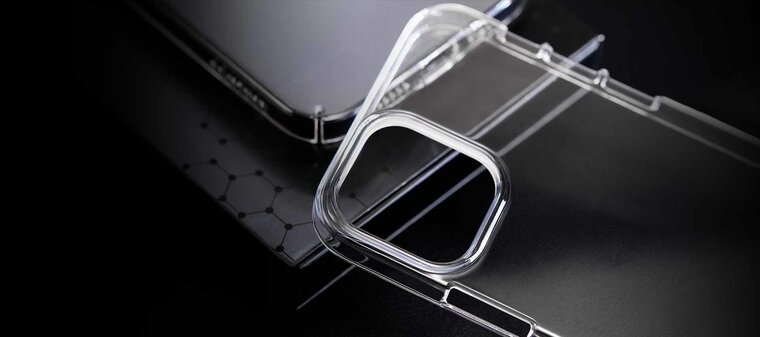 Caudabe Lucid Clear iPhone 12 Pro Max hoesje Doorzichtig