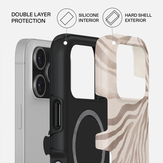 Burga Tough MagSafe iPhone 17 Pro hoesje lustre