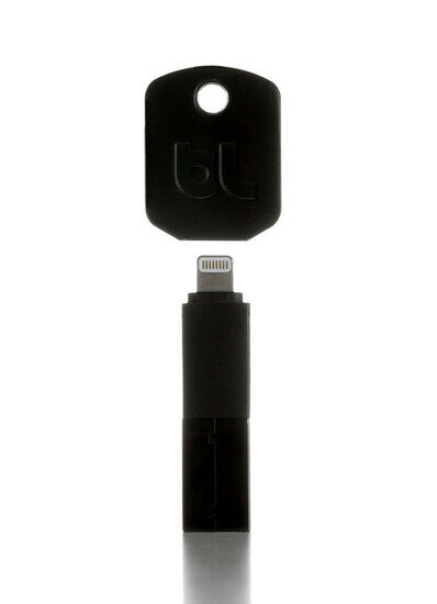 BlueLounge Kii Lightning-Kabel, schwarz