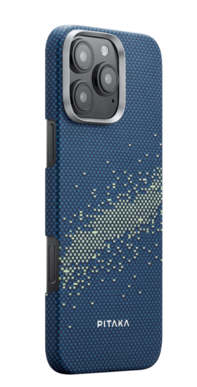 Pitaka Tactile Woven MagSafe iPhone 16 Pro hoesje Galaxy
