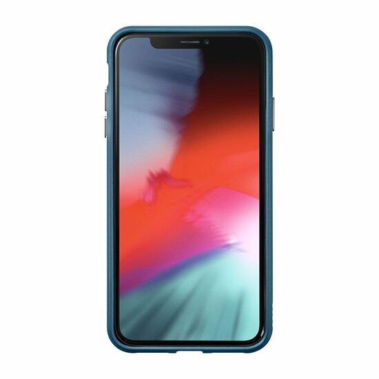 LAUT Accents Glass iPhone Xs Max hoesje Blauw