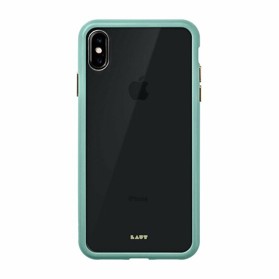 LAUT Accents Glass iPhone Xs Max hoesje Groen