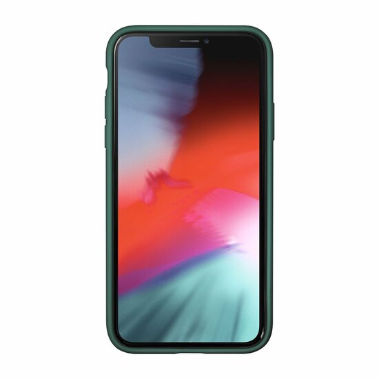 LAUT Huex Marble iPhone Xs Max hoesje Groen