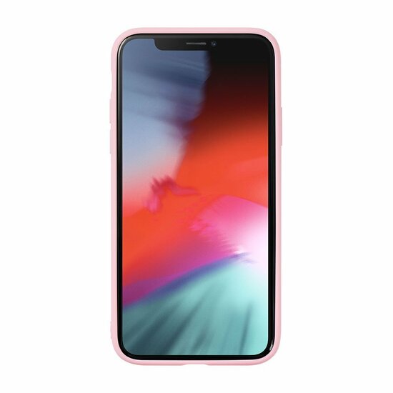 LAUT Mineral Glass iPhone Xs Max hoesje Roze