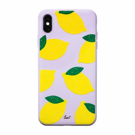 LAUT Tutti Frutti iPhone Xs Max hoesje Limoen