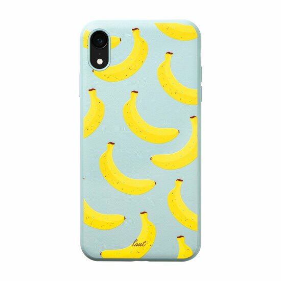 LAUT Tutti Frutti iPhone XR hoesje Banaan