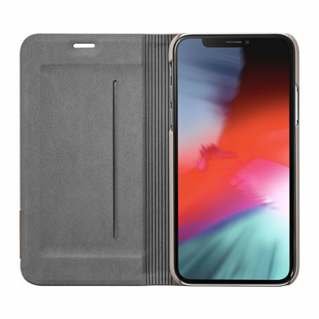 LAUT Prestige Folio iPhone XS H&uuml;lle Taupe