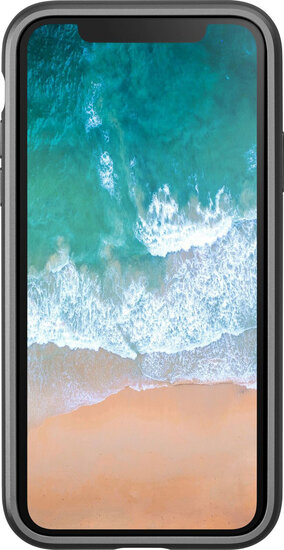 LAUT Exo Frame iPhone X hoesje Grijs