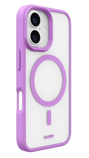 LAUT Huex Protect MagSafe iPhone 16 hoesje roze