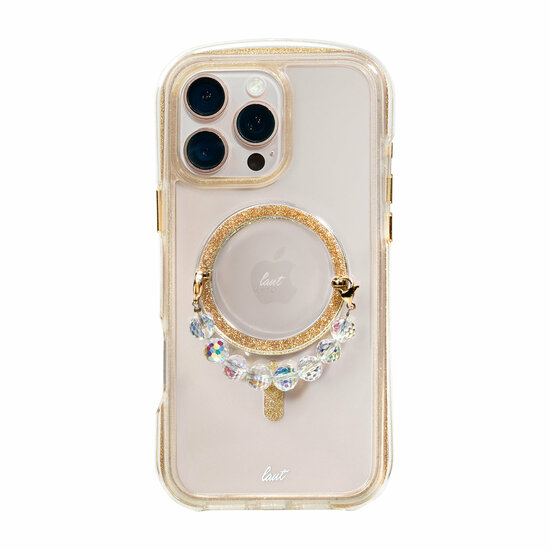 LAUT MagSafe Sparkle Ring ring stand goud