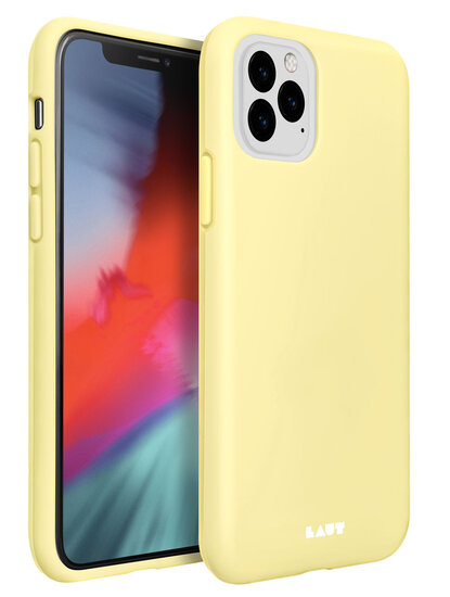 LAUT Huex Pastel iPhone 11 Pro Max hoes Geel