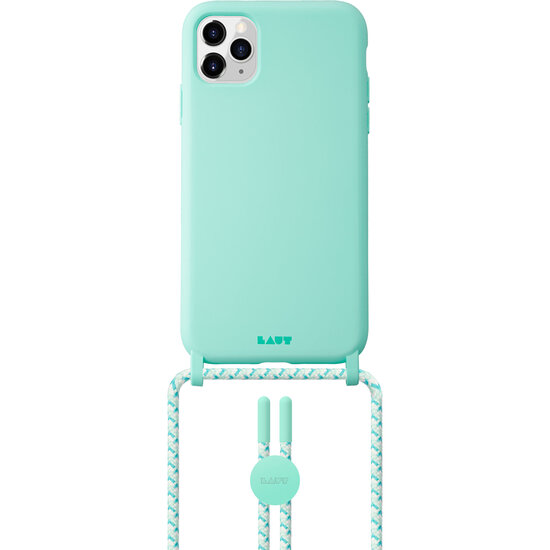 LAUT Pastels Necklace iPhone 12 Pro / iPhone 12 hoesje Mintgroen