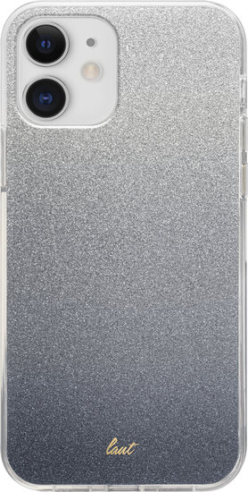 LAUT Ombre Sparkle iPhone 12 mini hoesje Zwart