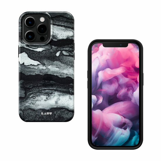 LAUT Huex Ink iPhone 13 Pro Max hoesje Zwart