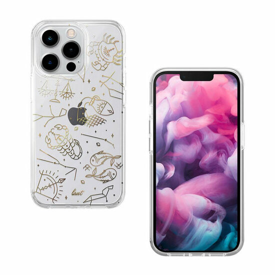 LAUT Horoscope&nbsp;iPhone 13 Pro Max hoesje Goud
