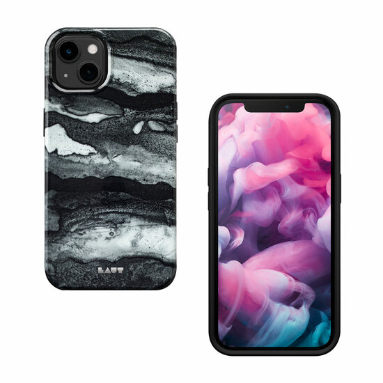 LAUT Huex Ink iPhone 13 hoesje Groen