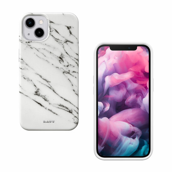 LAUT Huex Elements iPhone 13 hoesje Wit