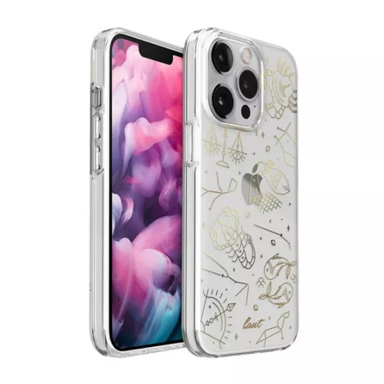 LAUT Horoscope iPhone 13 Pro hoesje Goud