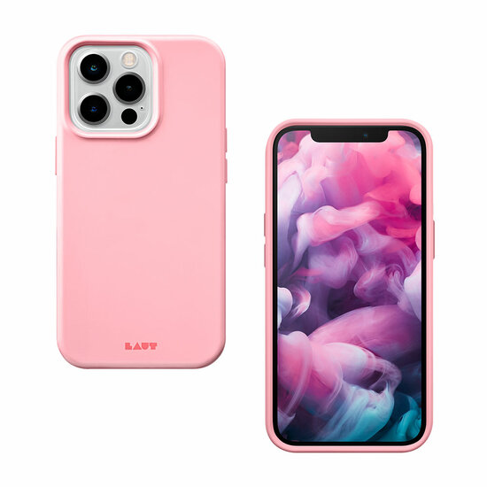 LAUT Huex Pastels iPhone 13 Pro hoesje Roze