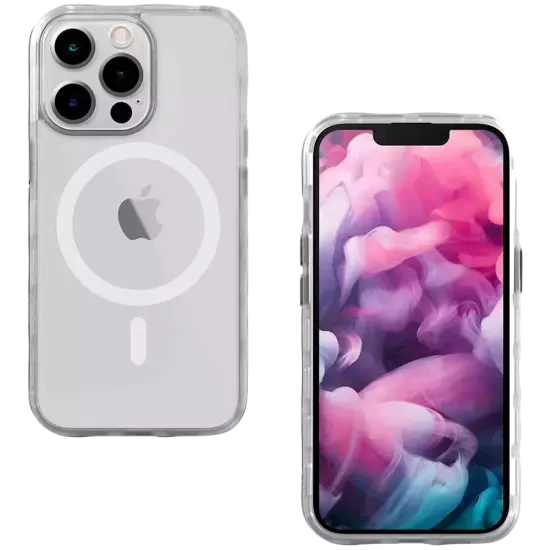 LAUT Crystal Matter MagSafe iPhone 13 Pro hoesje Transparant