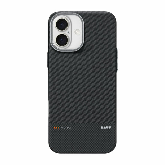 LAUT Kev Protect iPhone 16 hoesje zwart