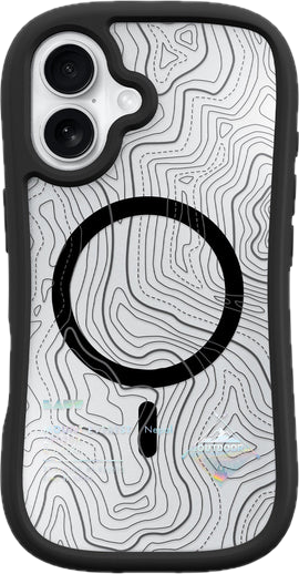 LAUT Pop Adventure iPhone 16 hoesje zwart