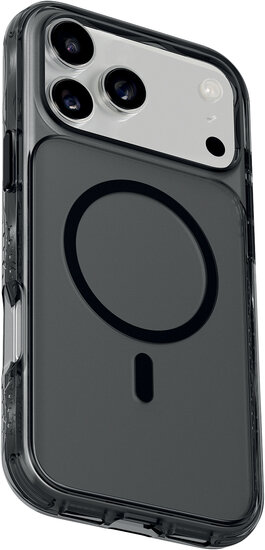 LAUT Crystal Matter X MagSafe iPhone 17 Pro hoesje zwart