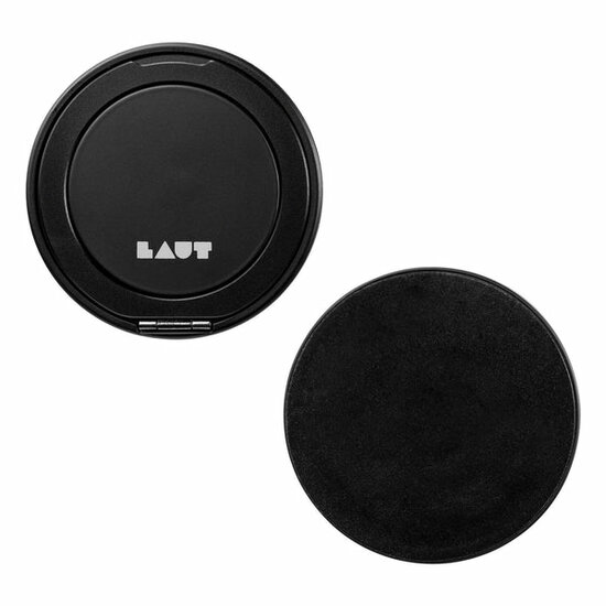 LAUT MagAdd magnetische MagSafe ring stand zwart