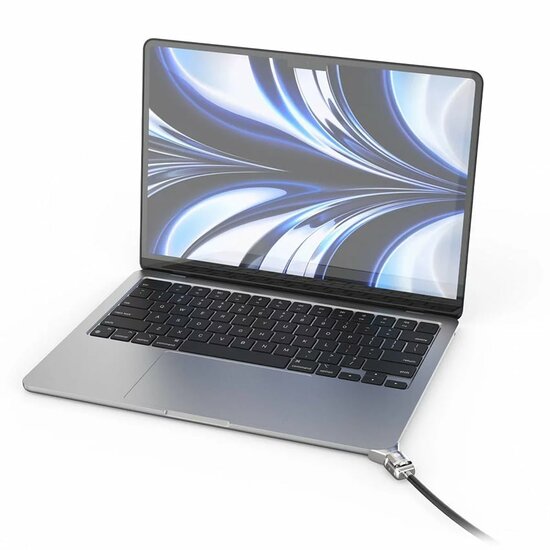 MacLocks Ledge MacBook Air 13 inch M4 / M3 / M2 beveiliging met kabelslot