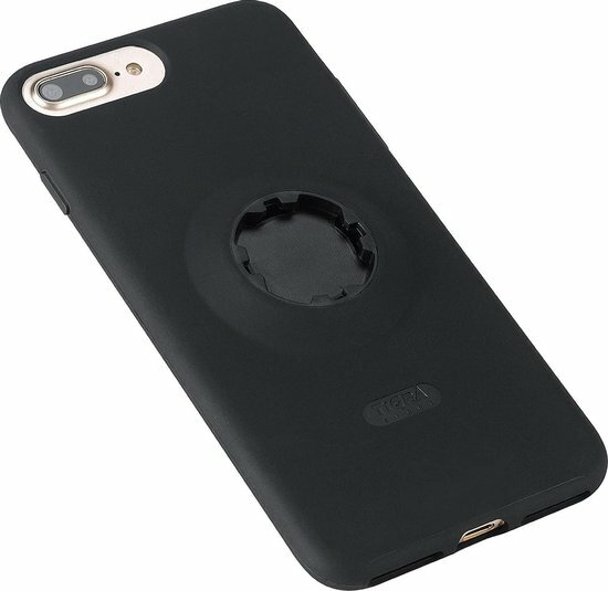 Tigra FitClic MountCase iPhone 8 Plus / iPhone 7 Plus hoesje Zwart