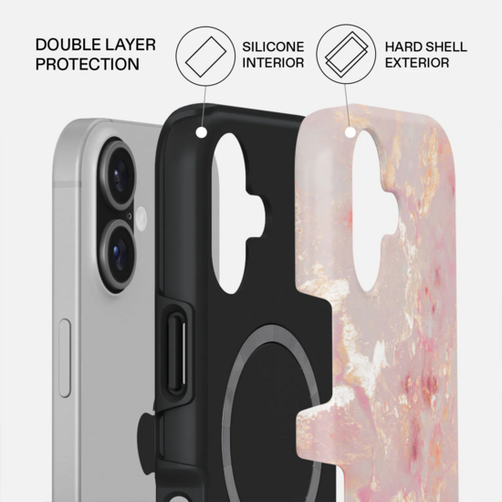 Burga Tough MagSafe iPhone 17 hoesje golden coral