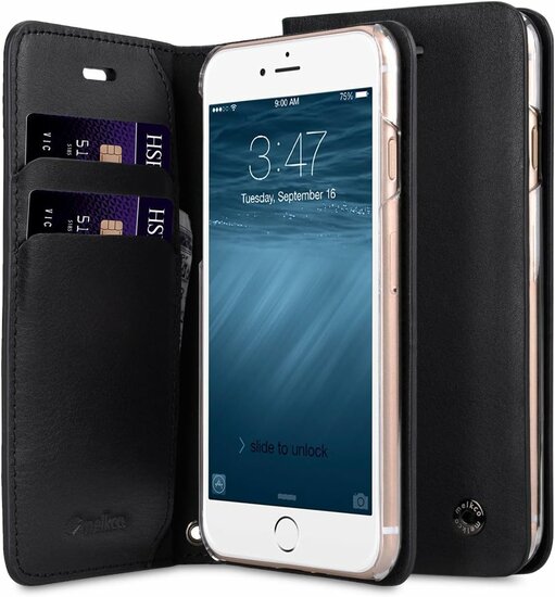 Melkco Cocktail iPhone SE 2022 / 2020 / 8 hoesje Zwart