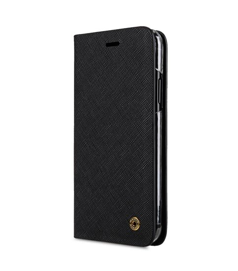 Melkco Leather Cocktail iPhone X hoesje Bruin