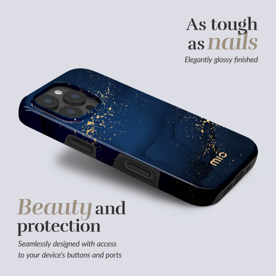 MIO MagSafe iPhone 16 Pro Max hoesje Midnight Sparkle