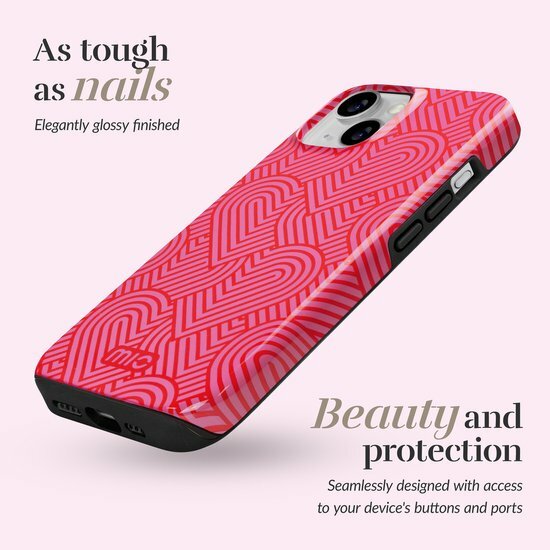 MIO MagSafe iPhone 15 / 14 / 13 hoesje Wild Hearts