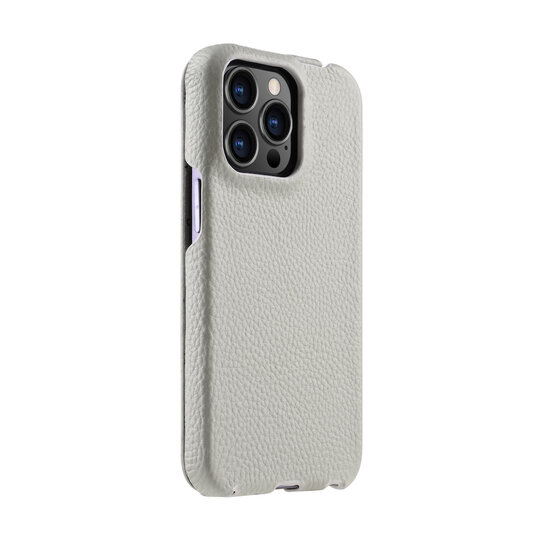 Melkco leren Jacka iPhone 14 Pro hoesje wit