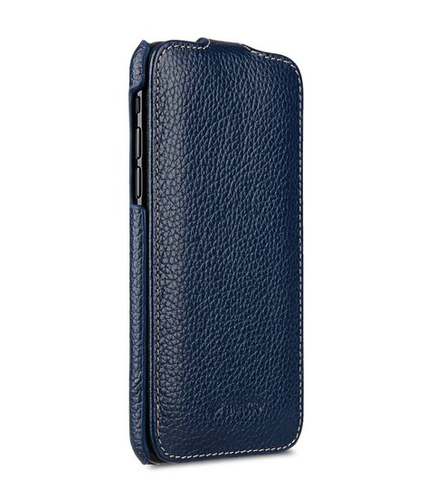 Melkco Leather Jacka iPhone 11 Pro hoesje Blauw