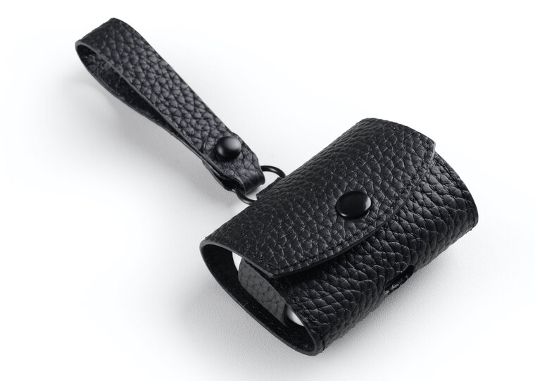 Melkco Leather AirPods Pro hoesje Zwart