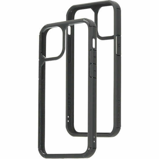 Mobiparts Rugged Clear iPhone 12 mini hoesje Doorzichtig