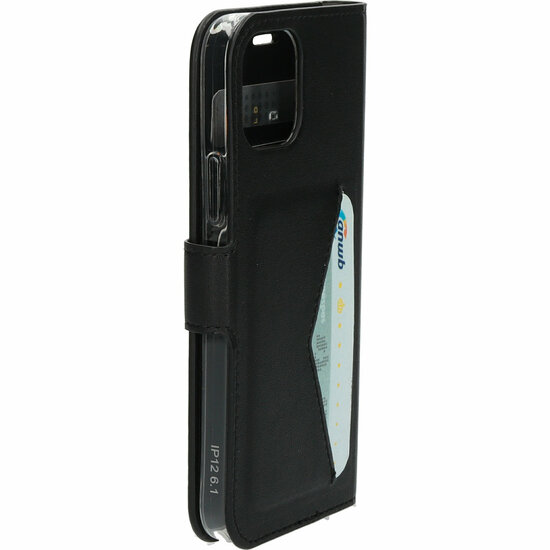 Mobiparts Classic&nbsp;Wallet iPhone 12 Pro Max hoesje Zwart