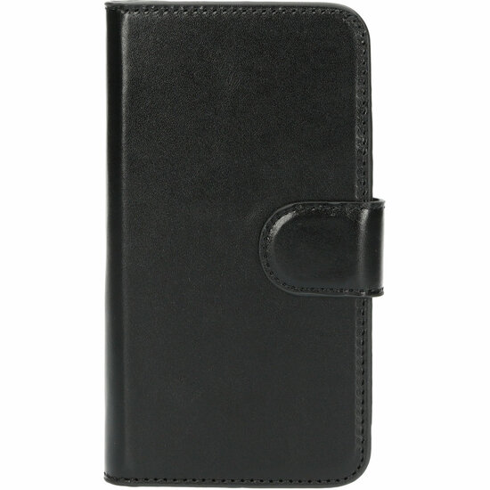 Mobiparts Excellent Wallet iPhone 12 mini hoesje Zwart