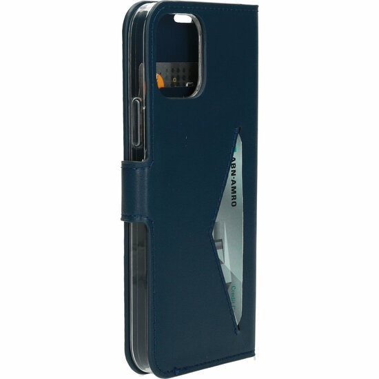 Mobiparts Classic&nbsp;Wallet iPhone 12 Pro Max hoesje Blauw