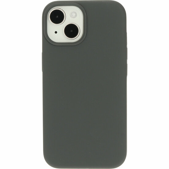 Mobiparts Silicone iPhone 15 hoesje grijs
