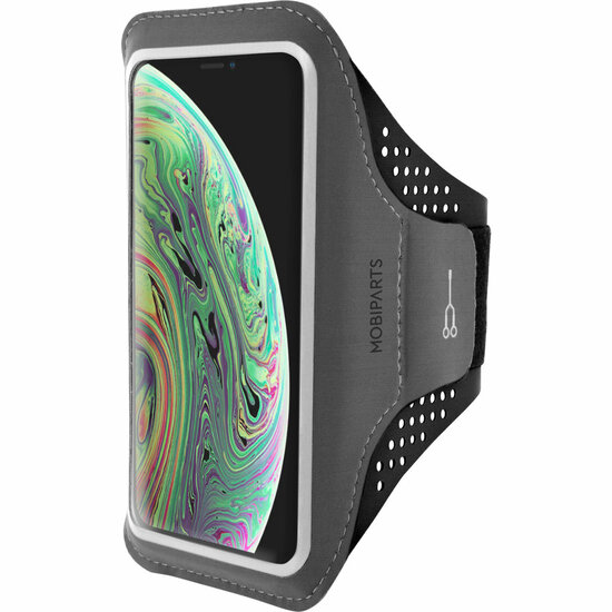 Mobiparts Comfort iPhone XS&nbsp;sportband Zwart