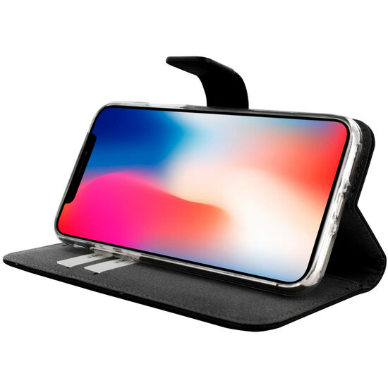 Mobiparts Premium Wallet iPhone XS / X hoesje Zwart