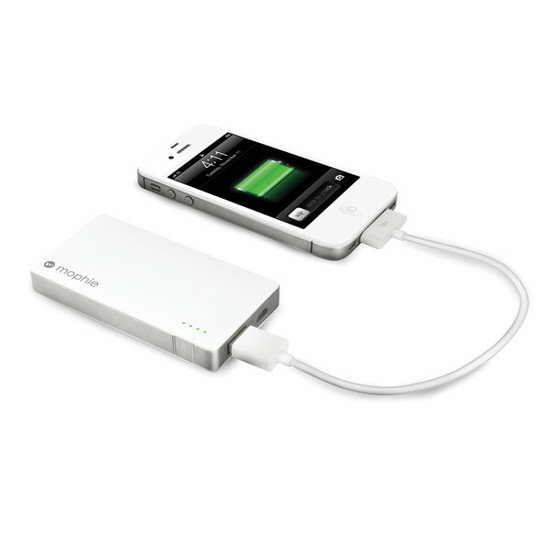 mophie Juice Pack PowerStation mini 2500 mAh Wei&szlig;